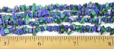 Malachite Azurite Chip Necklace