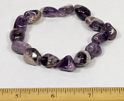 amethyst chunky bracelet