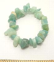 amazonite chunky bracelet