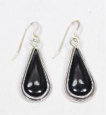 black onyx earrings