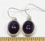 Amethyst earrings