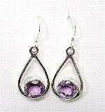 amethyst earrings